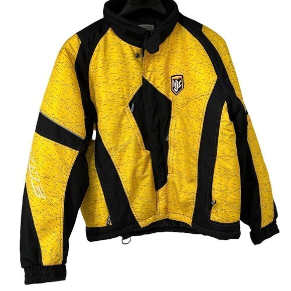 HJC Yellow & Black Storm Snow Jacket - Picture 1 of 7